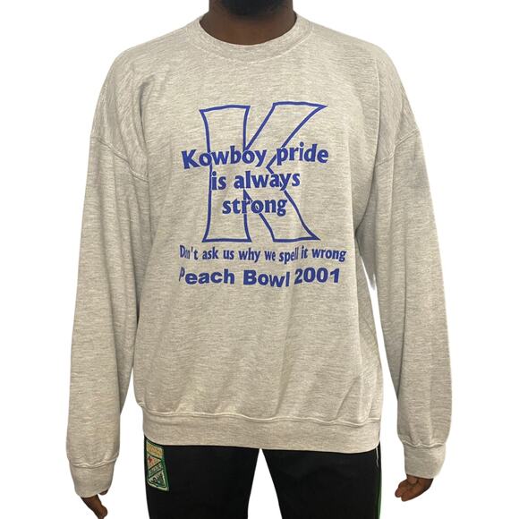 2001 Kowboy pride crewneck sweatshirt xl - Picture 1 of 4